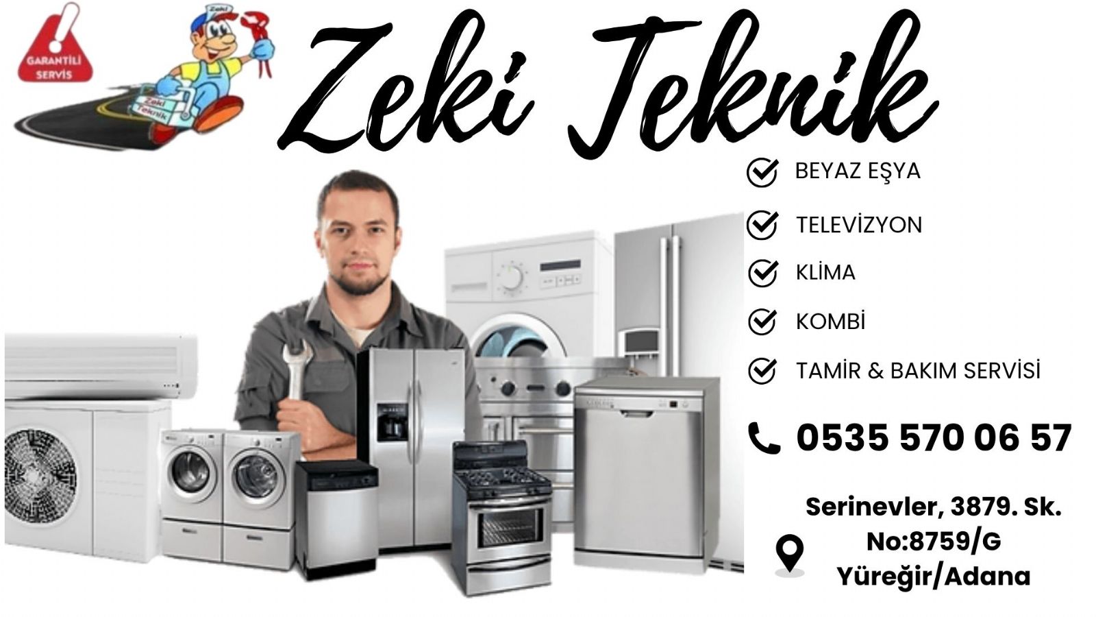 Yüreğir Beyaz Eşya Tamircisi